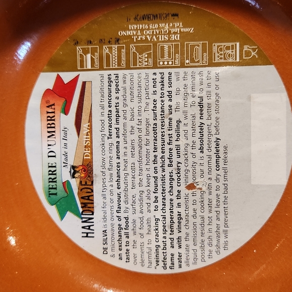 De Silva Terre D' Umbria Terracota Bowl - Picture 3 of 7